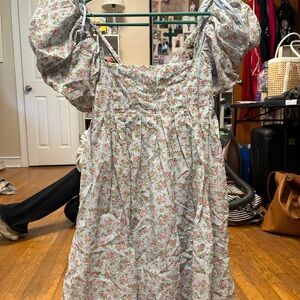 BeBop Light Blue Floral Dress